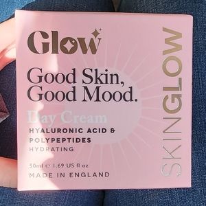 2 Skin Glow Hyaluronic Acid & Polypeptides Day Creams TWO CREAMS